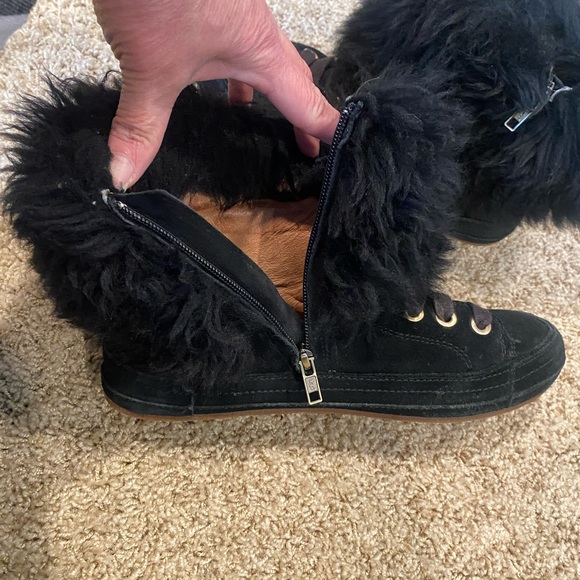 UGG Australia "Antoine" Fur Sneaker Boots # 1019110 - Picture 12 of 13
